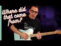 Where do licks come from on guitar