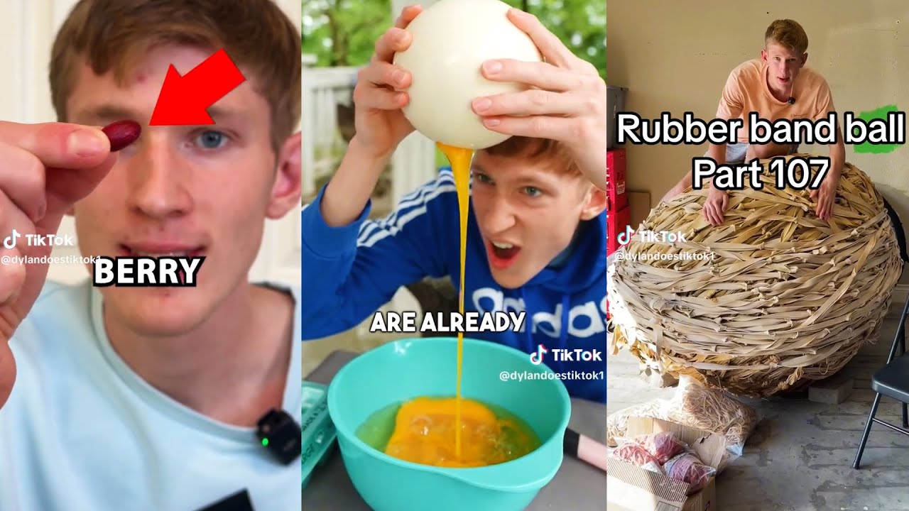 *1 HOUR* Dylan Ayres Funny TikTok Videos 2024 Dylan Ayres Rubber Band