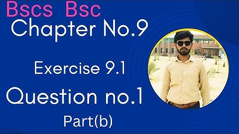 Bscs/Bsc chapter 9 exercise 9.1 question 1 part(b) in Urdu | calculus|analytic geometry ch9 ex9.1