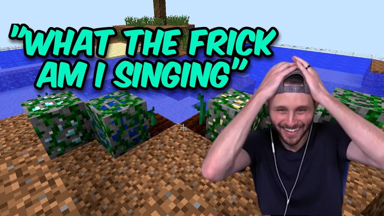 SSundee suddenly starts singing out of nowhere in a video