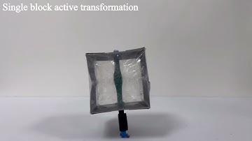 [IEEE RA-L] Reconfigurable Shape Morphing with Origami-Inspired Pneumatic Blocks