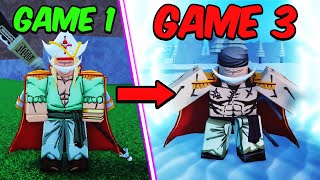 I Became Whitebeard In EVERY One Piece Roblox Game!