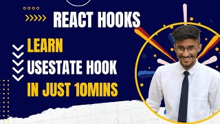 Learn usestate hook in react js || react js in telugu