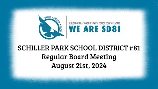 District 81 BOE August 2024