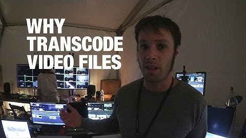 QuickTip - Transcoding Video Files Before Live Production