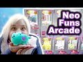 We played ALL the TINY claw machines at NeoFuns arcade!