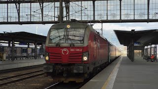 vlaky Praha hlavní nádraží 9.1 2021