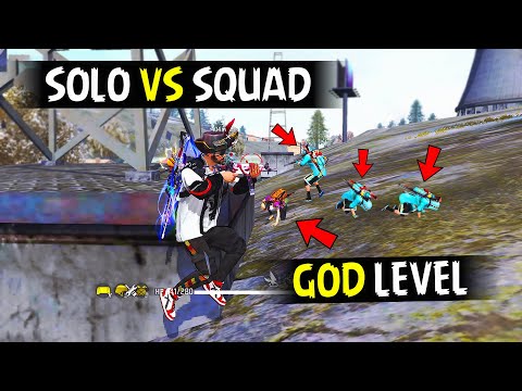 300 IQ SOLO VS SQUAD 30 KILL GOD LEVEL GAMEPLAY 