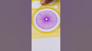 How many rotations did the pen make in total? ?? #spirograph #2024 #shorts #raniart #shortsfeed #art