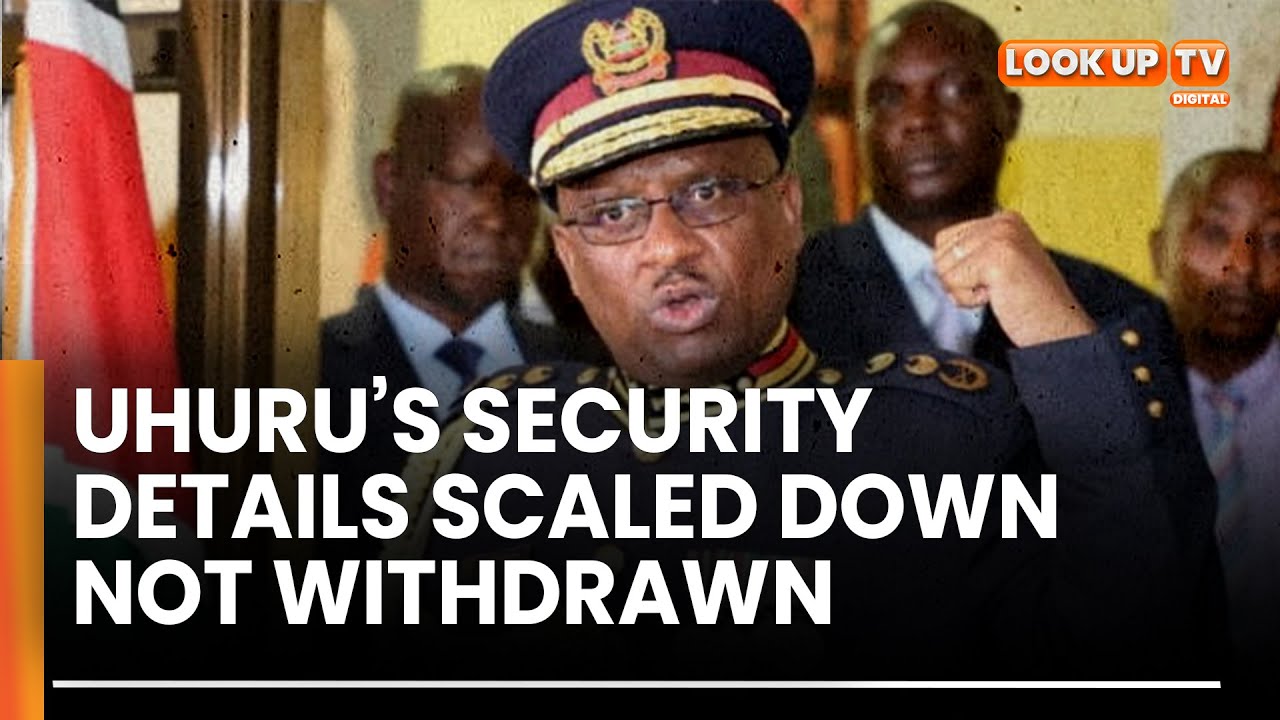 IG Koome confirms Uhuru's Security Details Scale Down.