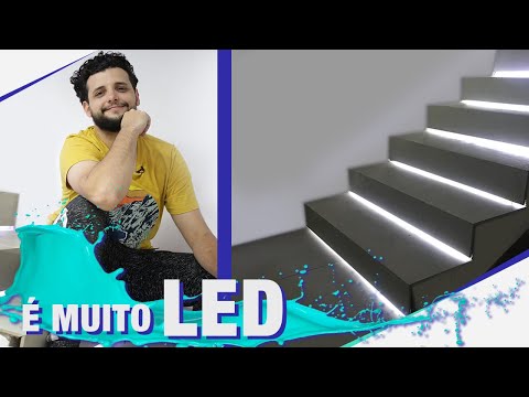 Vídeo: Como você instala as luzes de degrau?