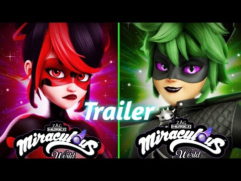 Miraculous World paris Tales Of Shadybug and Clawnoir || Official ...