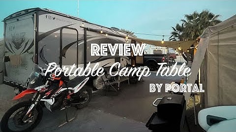 The Wide-N-Compact Dynamic Camping Table by Portal [Review]