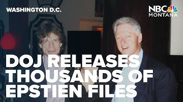 DOJ releases thousands of Epstein files; multiple documents still being withheld