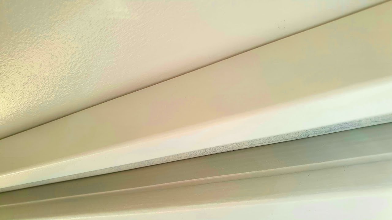 MDF kopse kanten strak en glad afwerken. YouTube