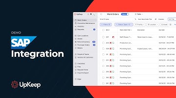 UpKeep + SAP Integration: Full Demo Walkthrough