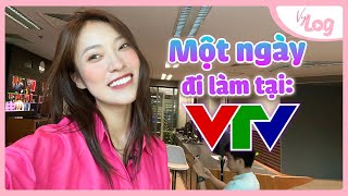 Đi làm tại VTV có gì vui? | Công việc MC | VyLog Ep.20