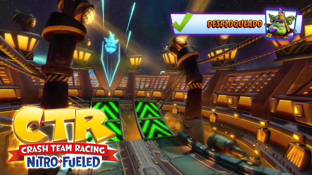 Crash Team Racing NitroFueled Desbloqueamos a (Emperador Velo XXVll