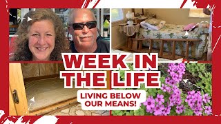 A WEEK IN THE LIFE! LIVING BELOW OUR MEANS! SOUTH CAROLINA! The Little House! Crockpot Chowder!