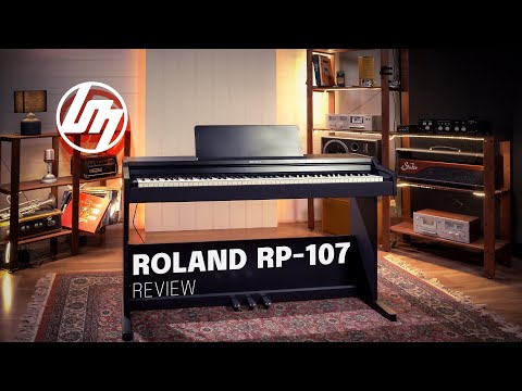 Цифрове піаніно ROLAND RP107-BKX, відео 2