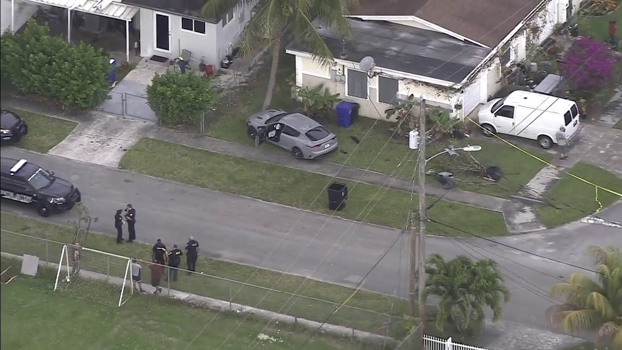Police respond to shooting in North Miami Beach - YouTube