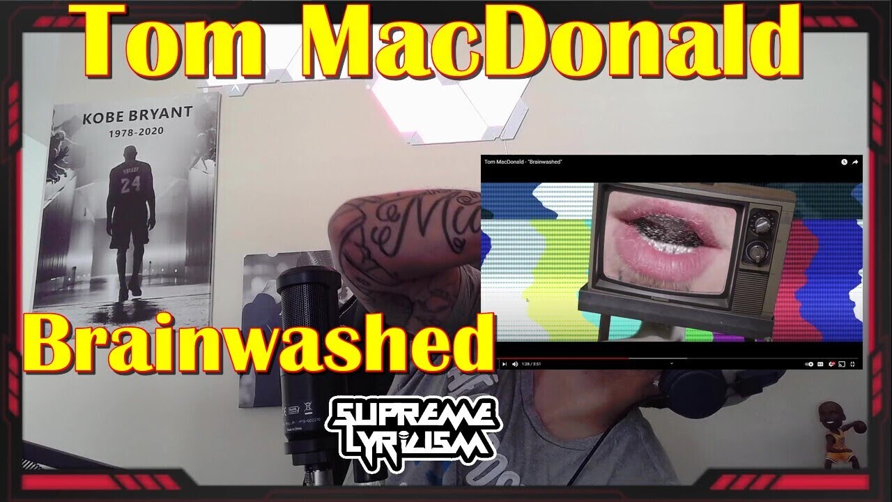 FOR YOU GUYS HOG!!!! Tom MacDonald - Brainwashed REACTION