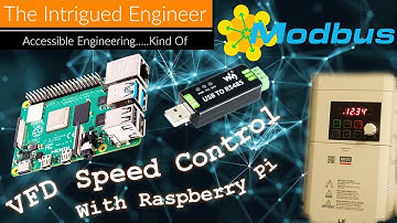 Raspberry Pi VFD Speed Control Over Modbus