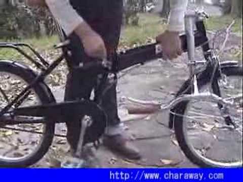 折畳自転車の組立方法 Youtube
