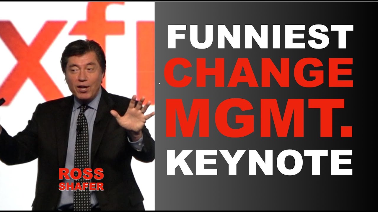FUNNIEST CHANGE MGMT. KEYNOTE  SPEAKER 2026