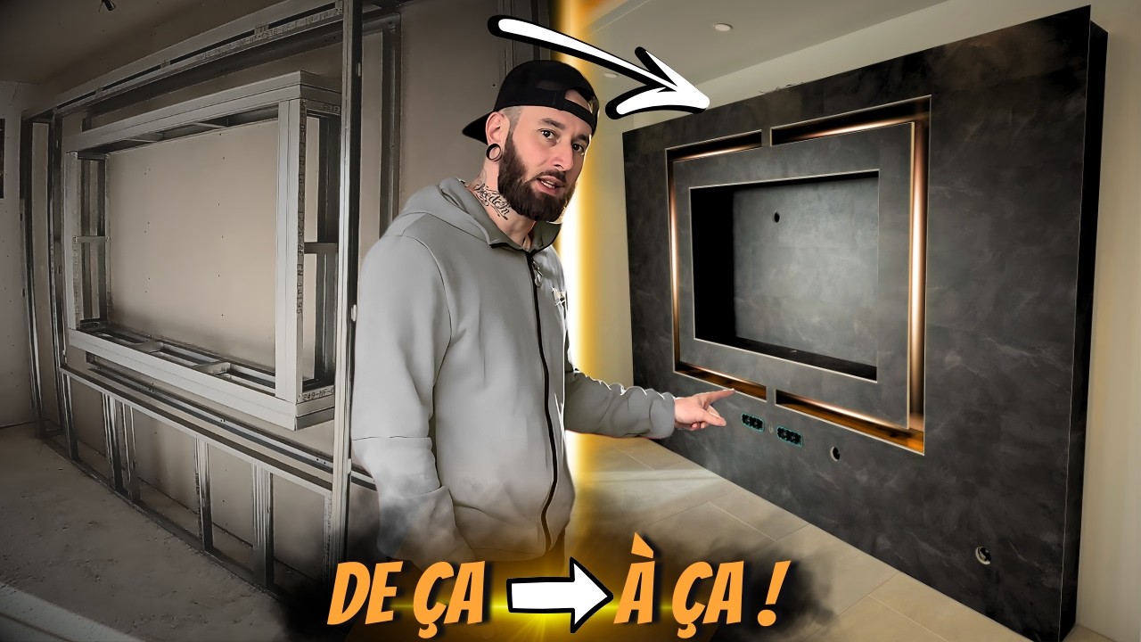 De ça... à un mur TV design !