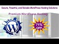 WordPress Hosting | High Performance | WordPress Optimized Hosting
