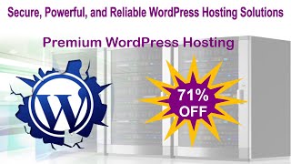 WordPress Hosting | High Performance | WordPress Optimized Hosting