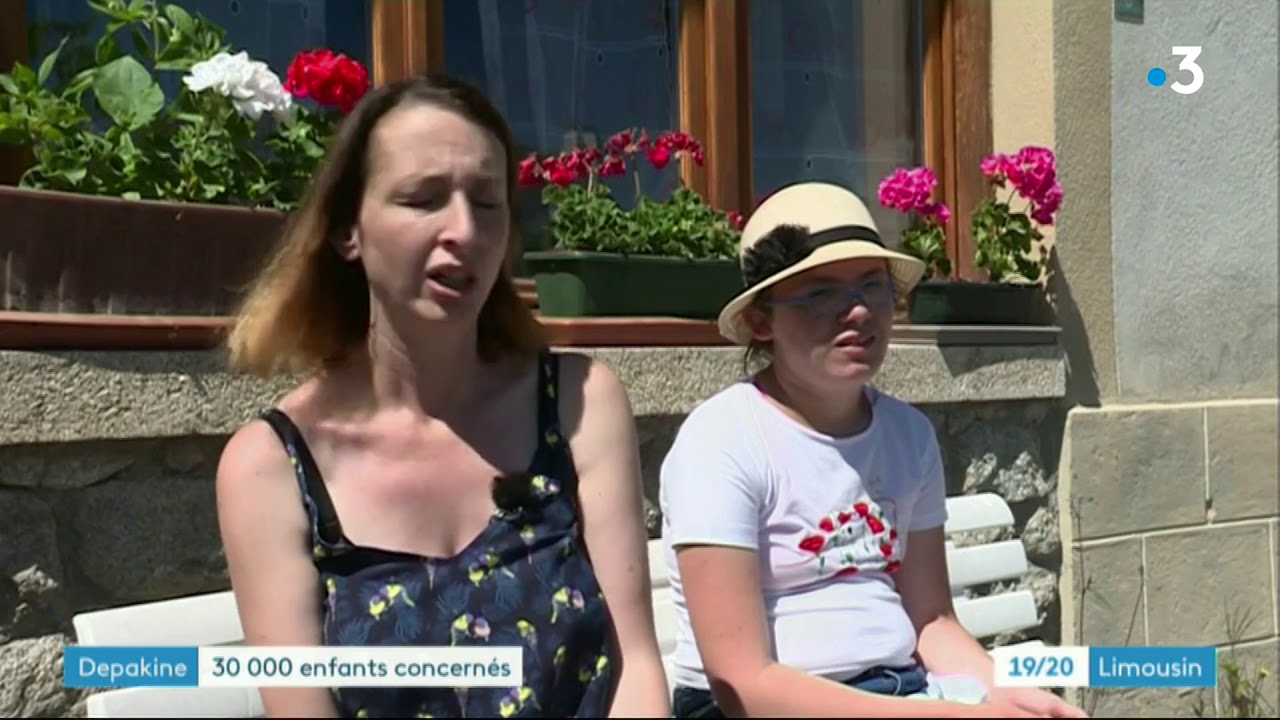 Angèle et sa fille Faustine victime de la Dépakine