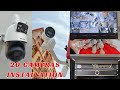 How to Install Hikvision & Dahua IP Camera System | Indoor & Outdoor PTZ Dual Lens Setup PoE Switch