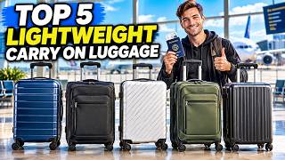 ✅ Best Lightweight Carry On Luggage 2026 | Top 5 Lightweight Travel Bags🔍 Buyer’s Guide