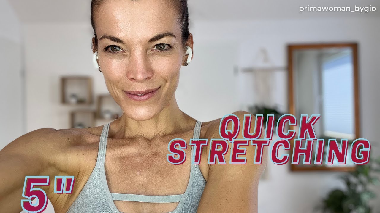 5 MINUTES STRETCH YOUR BODY AFTER WORKOUT YouTube
