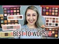 Ranking ALL My Natasha Denona Eyeshadow Palettes | BEST TO WORST