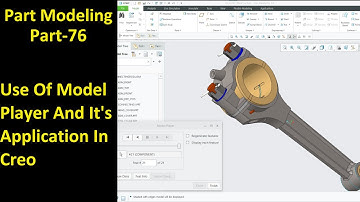 #76 Creo Part Modeling- Model Player & It