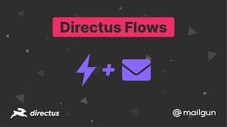 send emails with #directus #flows