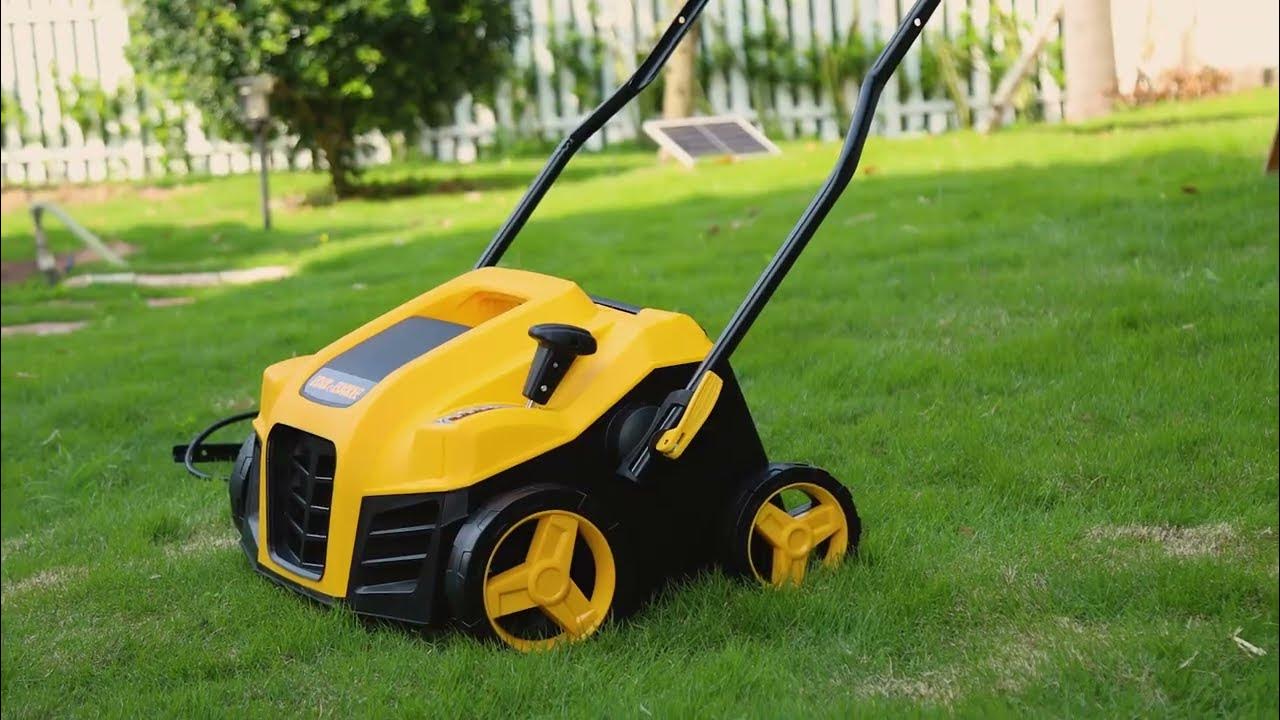 Electric Dethatcher and Scarifier Rock&rocker Assemble YouTube