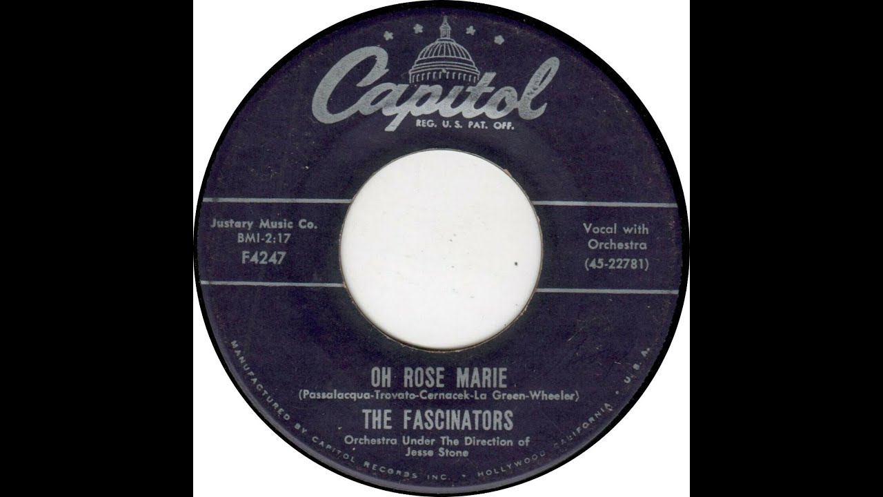 FASCINATORS OH ROSEMARIE YouTube