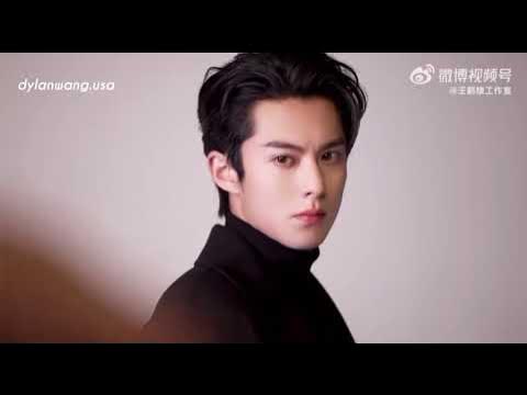 Dylan Wang with his Black Suits for 2022 Weibo Night So Dashing