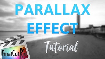 PARALLAX EFFECT - VERTIGO EFFECT - DOLLY ZOOM - INCEPTION - FINAL CUT PRO X (FAST) TUTORIAL  FCPX