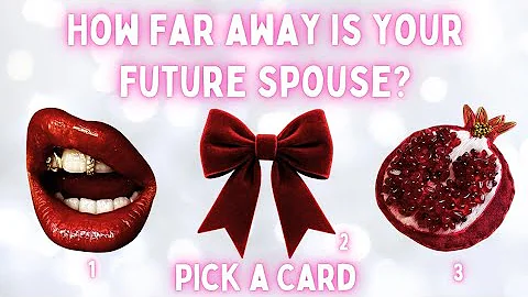 💘When Will You Meet Your Future Spouse?❀Pick a Card❀Tarot Reading