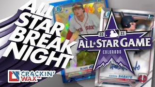 2021 MLB All-Star Break Night — Live Sports Cards Box Break and Pack Opening