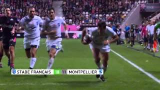 Top 14 8ème journée Stade Français - Montpellier 2013-2014