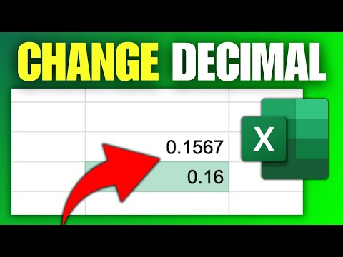 How To Change Decimal Places in Excel (Increase & Decrease)