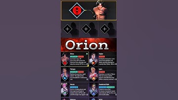 Orion best skill combination 2024 | Best character combination in free fire |Orion character Ability