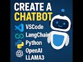 Build Your Own AI Chatbot Using LangChain, Python &amp; ChatGPT/LLama3 Models!