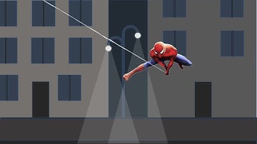 Spider Man PowerPoint Animation